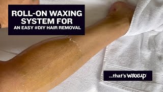 Best Waxing Kit to roll on wax at home by waxup [upl. by Ensign]