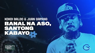 Kokoi Baldo Juan Gapang  Banal na Aso Santong Kabayo FULL PERFORMANCE w Lyrics [upl. by Ahsaret]