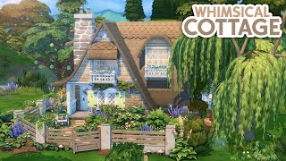 Whimsical Tiny Cottage  The Sims 4 Speed Build [upl. by Doykos]