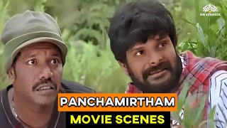 சாவுஅடிக்க இவ்ளோ கஷ்டம்  Panchamirtham Movie Scenes  Karunas  Saranya Mohan  Ganja Karuppu [upl. by Elazaro624]