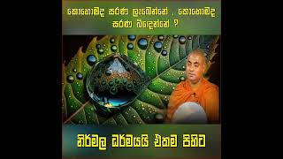 නිවැරදිව බුදුසරණ යමු [upl. by Agripina]