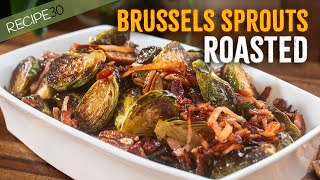 Dont Boil Your Brussel Sprouts  Bacon Pecans Cranberries [upl. by Dranek]