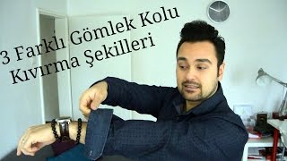 Gömlek Kolu KatlamaGömlek Kolu Nasıl KatlanırHow to cuff sleeves [upl. by Chrissy787]