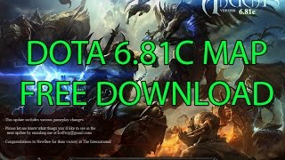 Dota Allstars 681c Map  How To Get Free Download Latest Version [upl. by Chloris639]