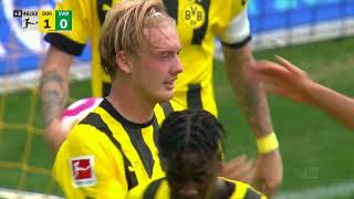 Julian Brandt scores for Dortmund from OUTSIDE THE BOX ⚽️  ESPN FC [upl. by Palgrave104]