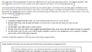 SAT essay prompts [upl. by Barbara]