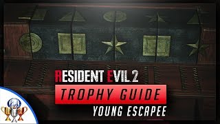 Resident Evil 2  Young Escapee  How to Solve Sherrys Bedroom Puzzle Box [upl. by Alexandros]