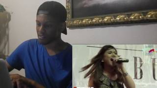 MORISSETTE AMON  Flashlight Live  Market Market REACTION [upl. by Yehs845]