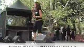 Jillian Michaels  Self Magazine Workout in the Park [upl. by Feilak]