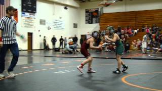 Mayville wrestler win opponent throws punches [upl. by Ellehcram351]