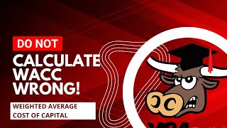 🔴 Weighted Average Cost of Capital WACC in 3 Easy Steps How to Calculate WACC [upl. by Tove]