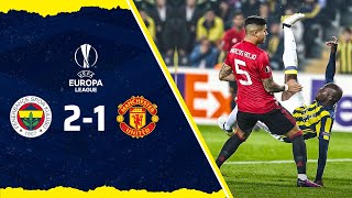 MAÇ ÖZETİ Fenerbahçe 21 Manchester United [upl. by Gnourt433]