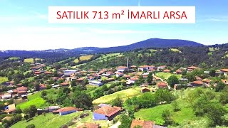 SATILIK 713 M² İMARLI KÖY EVİ ARSASI KAZ DAĞLARINDA ORMANA CEPHE FİYAT 825 BİN DEMİRELLİ İNŞAAT [upl. by Scandura]