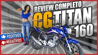 TESTE COMPLETO CG TITAN 160  MotoPLAY [upl. by Htiekal484]