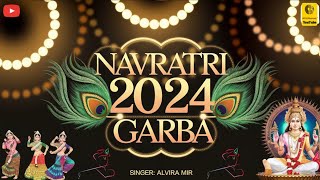 Navratri 2024 New Garba Live  Alvira Mir  New NonStop Dj APDJBhanvad [upl. by Anaynek]