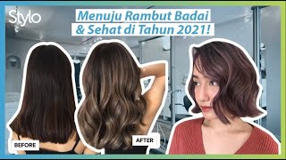 Bahas Lengkap Tren Rambut Terbaru 2021 Hair Care Model Potongan Warna Cat Rambut  StyloID [upl. by Ennayhc]