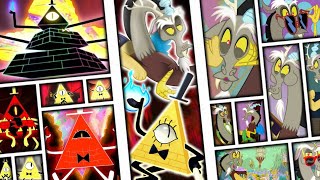 deciphering discord Bill cipher vs Discord My little pony vs gravity falls death battle hype [upl. by Margot742]