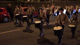 Newtownabbey Black amp Tans FB  Ulster Grenadiers FB Parade 2017 [upl. by Annaert451]