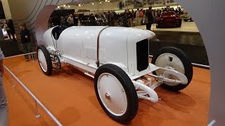 1909 Benz BlitzenBenz Exterior and Interior Techno Classica Essen 2015 [upl. by Zales826]