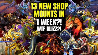 This Is A New Low For Blizzard 13 New Shop Mounts In 1 Week WoW The War Within  Patch 1105 [upl. by Erdried]