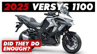 New 2025 Kawasaki Versys 1100 Announced Did They Change Enough [upl. by Giarc430]