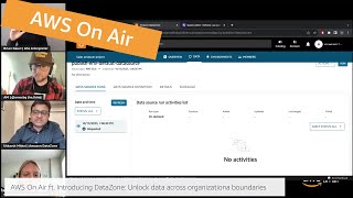 AWS On Air ft Introducing Amazon DataZone Unlock data across organizational boundaries [upl. by Eliza]