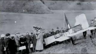 Aviation history  Louis Blériots flight across the English Channel [upl. by Burner]