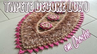 Carpet Crochet  Tapete Decore Luxo em Crochê [upl. by Taggart]