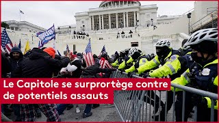 Le Capitole se surprortège contre de potentiels assauts [upl. by Hermia]