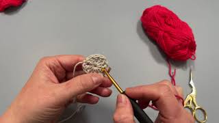 Crochet a Poppy for Beginners [upl. by Nednarb]