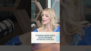 Fernando Hierro nunca vio un programa deportivo en México [upl. by Carina585]