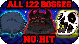 ❚Binding of Isaac Repentance❙All 122 Bosses ❰No Hit❙No Damage❱❚ [upl. by Haymes447]