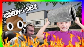 We destroyed A HUGE TRASH TALKER w Facecam  Rainbow Six Siege  Custom Game [upl. by Arrakat]