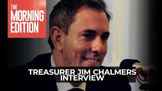 Inside Politics Treasurer Jim Chalmers interview [upl. by Ahtelra]