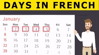 Days of the week song in French children [upl. by Matthieu]