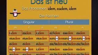 Das Pronomen idem eadem idem LateinLernvideo 35 [upl. by Rafiq47]