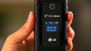 The LG Envoy II is a simple flip phone from US Cellular [upl. by Jillian]