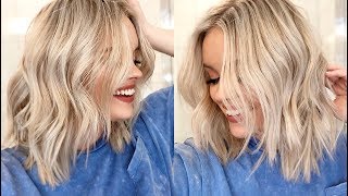 HOW TO EASY WAVES TUTORIAL  Short to Medium Length Hair [upl. by Stevie]