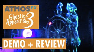 AtmosFX Ghostly Apparitions 3 Halloween Decoration Complete Demo and Review [upl. by Wes]