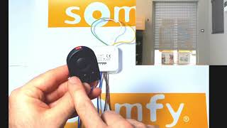 ΠΡΟΓΡΑΜΜΑΤΙΣΜΟΣ ΜΙΚΡΟΔΕΚΤΗ ΡΟΛΛΩΝ SOMFY ΜΕ KEYTIS amp KEYGO [upl. by Nnewg]