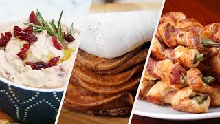 Three Thanksgiving Appetizers To Hold You Until The Big Meal • Tasty Recipes [upl. by Jabez158]