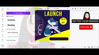 PRODUCT DESIGN IN CANVA [upl. by Ashil]