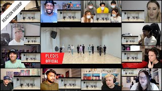 ‘Choreography Video SEVENTEEN  Ready to love’ reaction mashup [upl. by Bathesda]