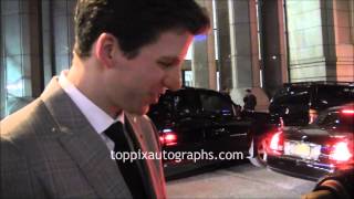 Stark Sands  Signing Autographs at the 2013 Gotham Awards in NYC [upl. by Pohsib474]