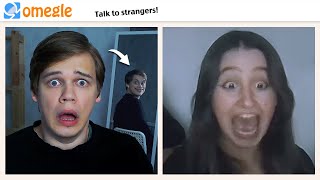 My reflection scares people ON OMEGLE [upl. by Bertelli898]