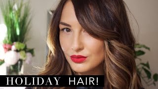 Holiday Curls Using Harry Josh Pro Tools [upl. by Akcimat]