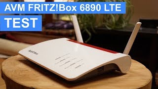 Test AVM Fritzbox 6890 LTE [upl. by Eseerehc]