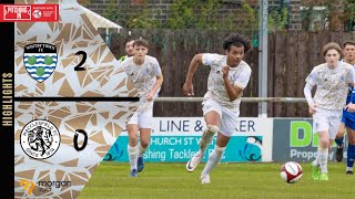 Highlights Whitby Town 20 Macclesfield FC [upl. by Eanehs816]