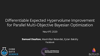 Differentiable Expected Hypervolume Improvement for Parallel MultiObjective Bayesian Optimization [upl. by Llebpmac628]