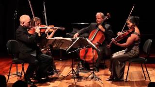 Lacerda  Quartet nº1  III Rio International Chamber Music Week 2014 [upl. by Eibbil]